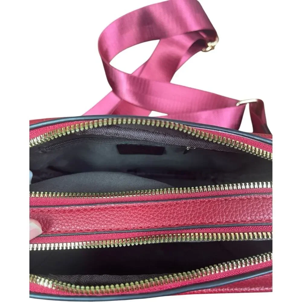“The Crossbody “ Red Camera Bag